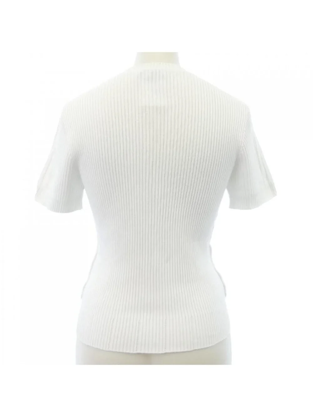 Chanel Knit Sweater White